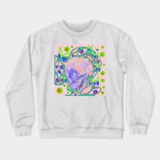 soul reaper and the butteflies in the death night ecopop Crewneck Sweatshirt